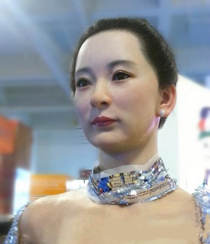 超美女机器人 你心动了吗？