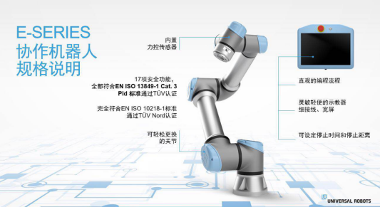 4年等待，优傲e系列打造全新协作机器人平台