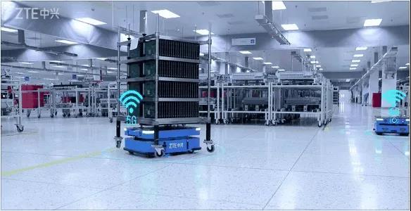 中兴通讯发布5G工业自然导航AGV/盈趣科技子公司与?？低庸餐GV